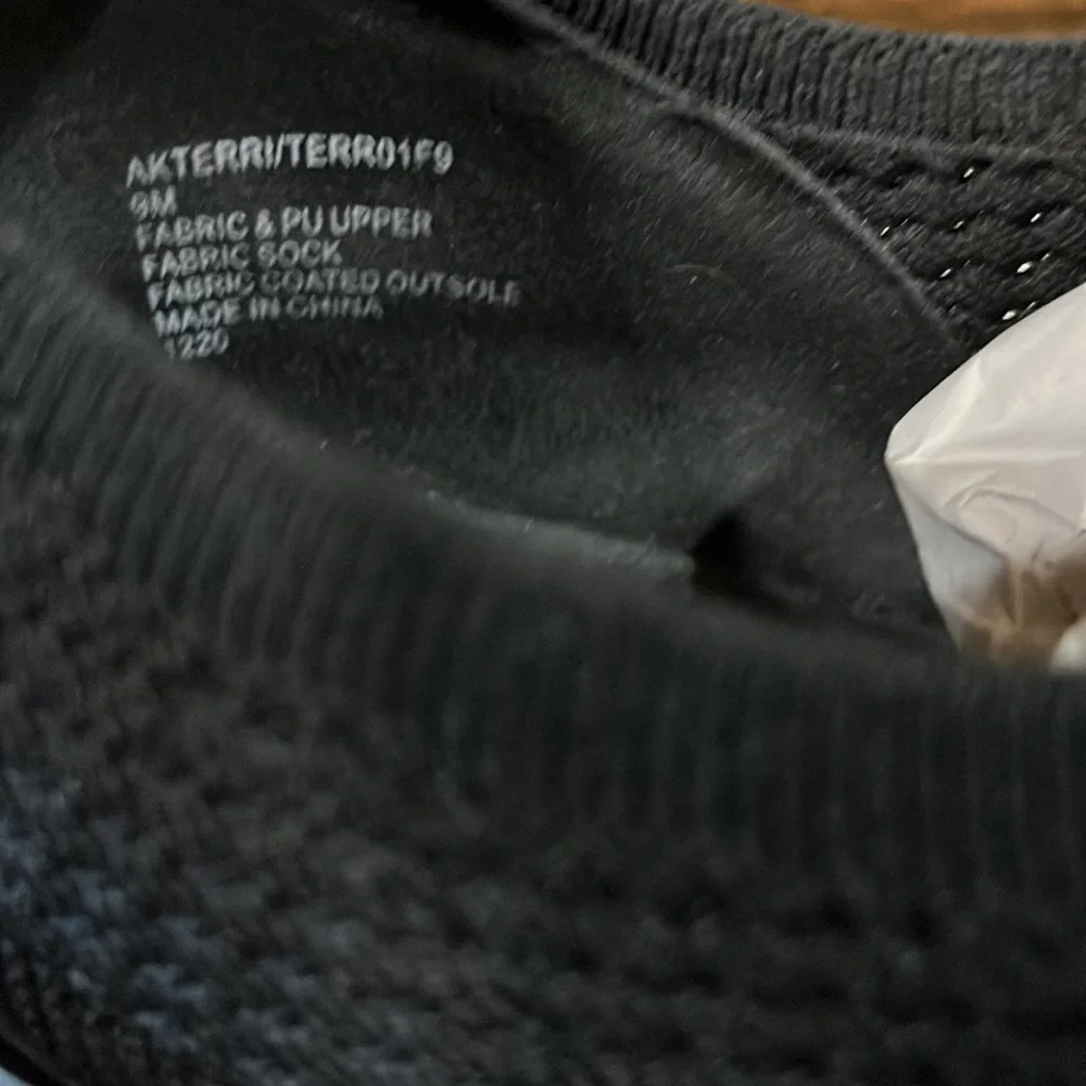 Anne Klein Terri Sporty black knit casual Sneakers - Picture 9 of 12